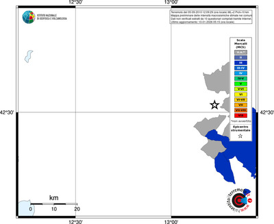Mappa MCS - territori comuni