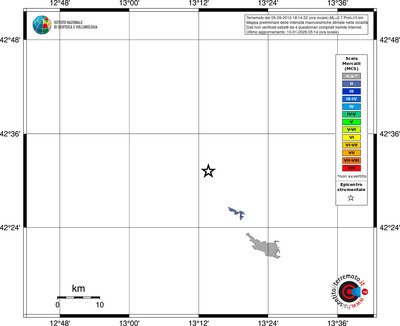 Mappa MCS - territori località