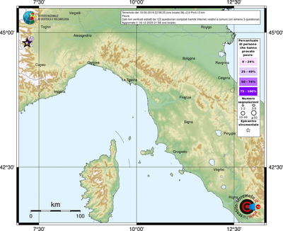Mappa comuni con almeno 3 questionari