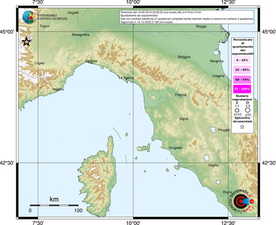 Mappa comuni con almeno 3 questionari