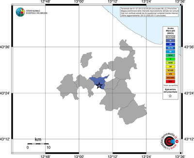 Mappa MCS - territori comuni