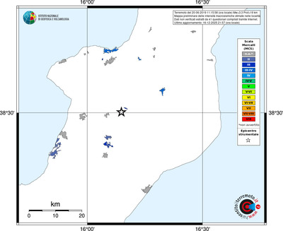 Mappa MCS - territori località