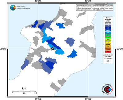 Mappa MCS - territori comuni
