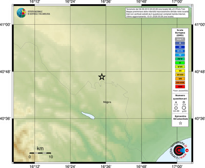 Mappa EMS - località