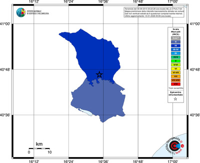 Mappa MCS - territori comuni
