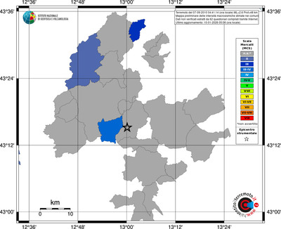 Mappa MCS - territori comuni