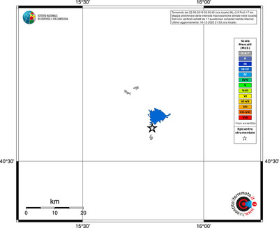 Mappa MCS - territori località