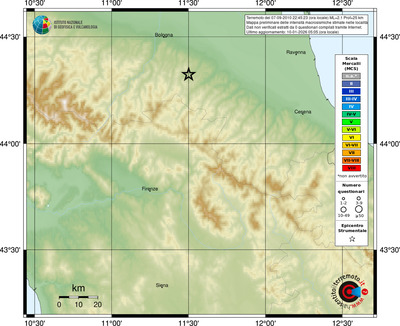 Mappa MCS - località