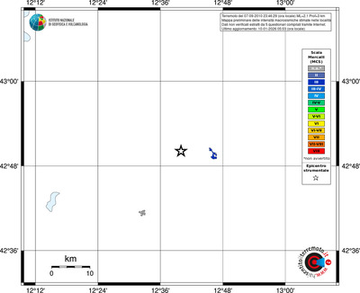 Mappa MCS - territori località