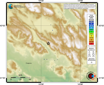 Mappa EMS - località