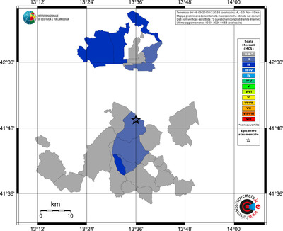 Mappa MCS - territori comuni