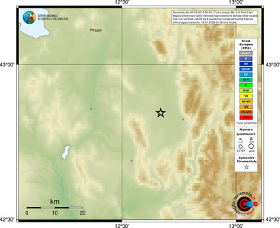 Mappa EMS - località