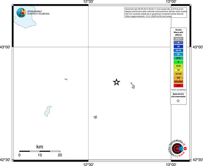 Mappa MCS - territori località