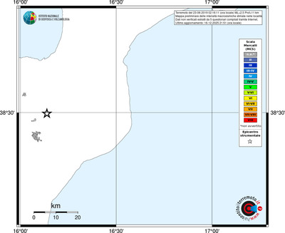 Mappa MCS - territori località