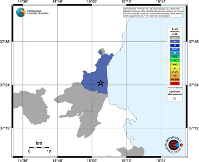 Mappa MCS - territori comuni