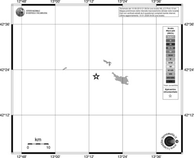 Mappa MCS - territori località