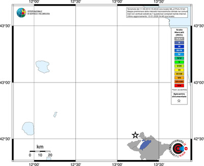 Mappa MCS - territori comuni