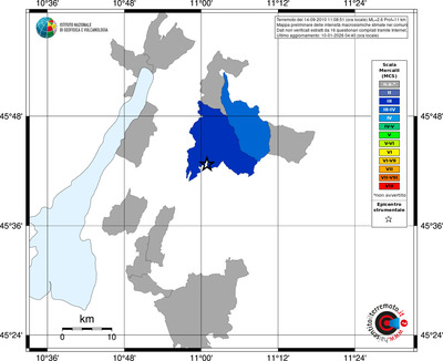 Mappa MCS - territori comuni