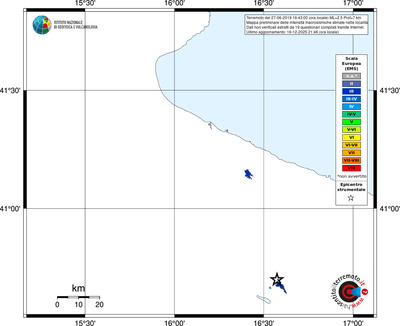Mappa EMS - territori località