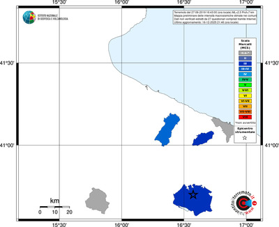 Mappa MCS - territori comuni