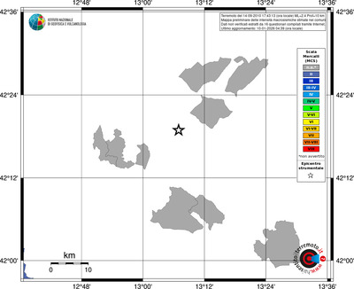 Mappa MCS - territori comuni