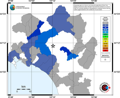 Mappa MCS - territori comuni