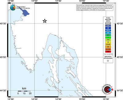 Mappa MCS - territori comuni