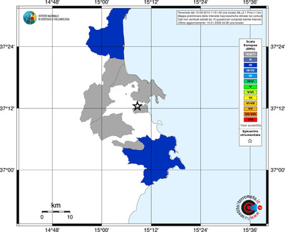 Mappa EMS - territori comuni