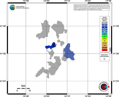 Mappa MCS - territori comuni