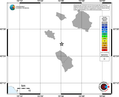 Mappa MCS - territori comuni