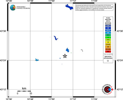 Mappa MCS - territori località