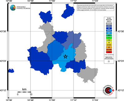 Mappa MCS - territori comuni