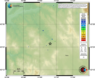 Mappa MCS - località