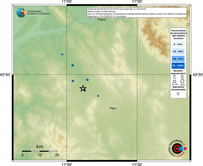 Mappa comuni con almeno 3 questionari