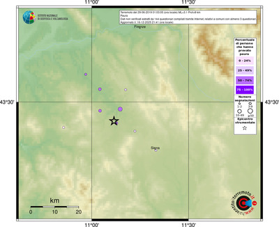 Mappa comuni con almeno 3 questionari