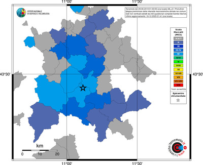Mappa MCS - territori comuni