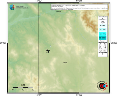 Mappa comuni con almeno 3 questionari