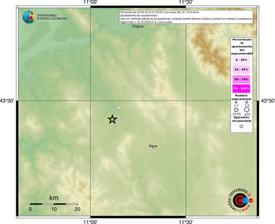 Mappa comuni con almeno 3 questionari