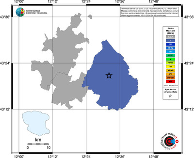 Mappa MCS - territori comuni
