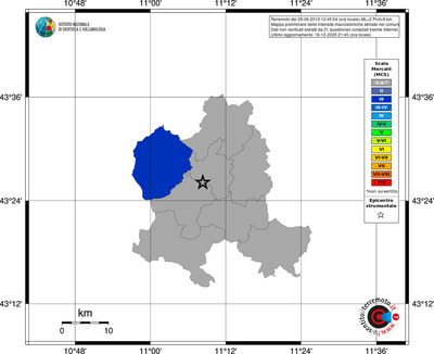 Mappa MCS - territori comuni