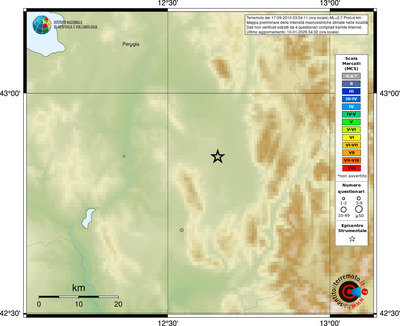 Mappa MCS - località