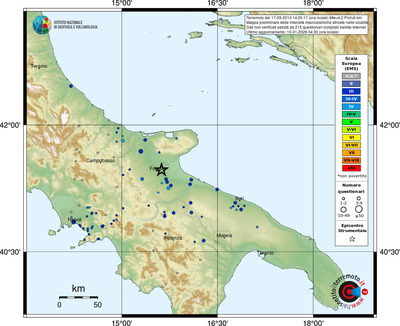 Mappa EMS - località