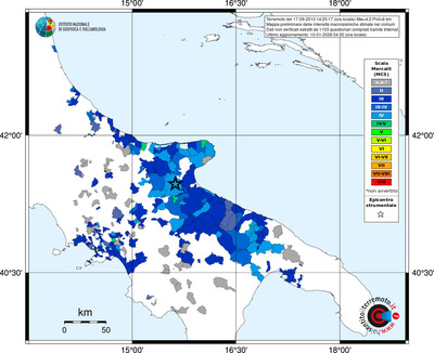 Mappa MCS - territori comuni