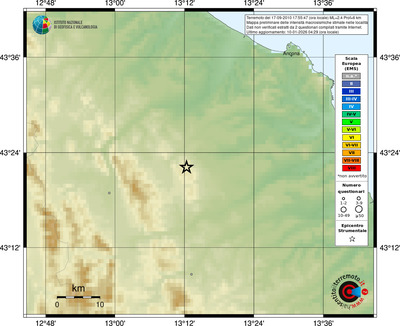 Mappa EMS - località