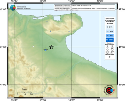 Mappa comuni con almeno 3 questionari