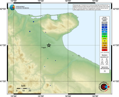 Mappa EMS - località