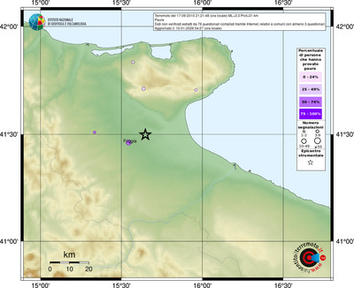 Mappa comuni con almeno 3 questionari