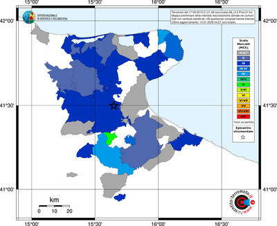 Mappa MCS - territori comuni