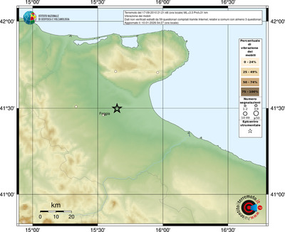 Mappa comuni con almeno 3 questionari
