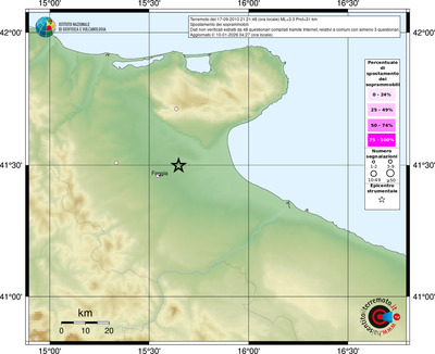 Mappa comuni con almeno 3 questionari